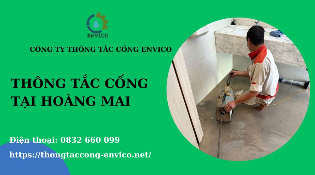 thông tắc cống tại hoàng mai