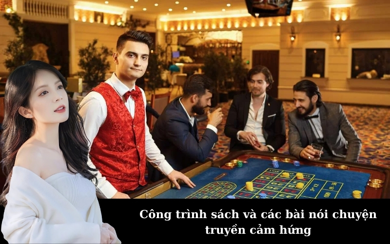 Công trình sách và các bài nói chuyện truyền cảm hứng