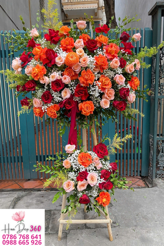 đặt hoa khai trương