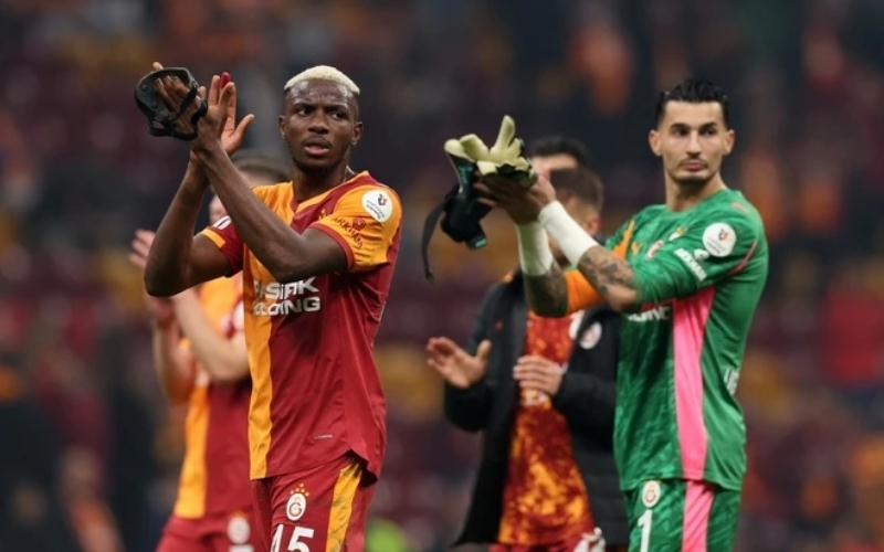 Galatasaray tiếp tục thể hiện lối chơi bùng nổ ở Thổ Nhĩ Kỳ